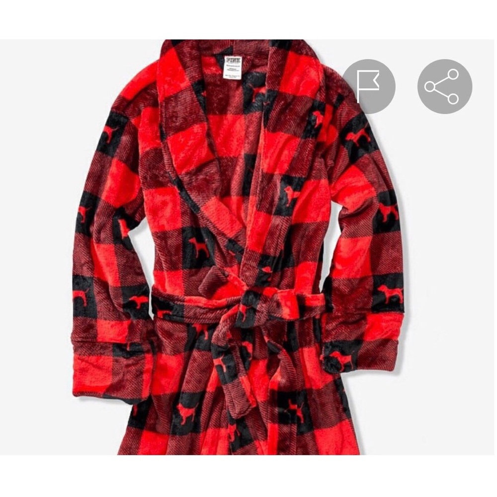NEW VICTORIA SECRET PINK ROBE